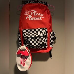 Disney Pixar x Loungefly Toy Story Pizza Planet Backpack with bonus mini bag